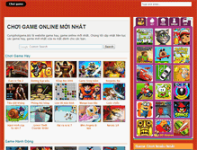 Tablet Screenshot of cungchoigame.biz